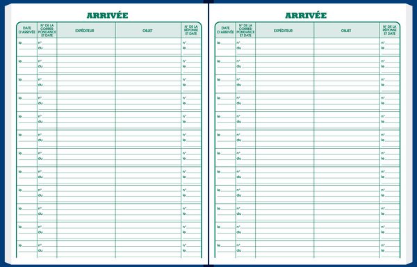 Registre de passage - suivre à la trace