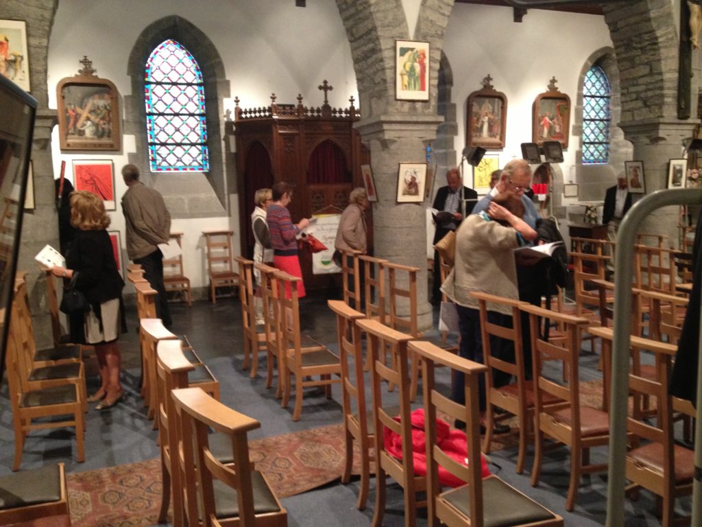 A la suite de l'exposition Dali un dossier de restauration de l'église a été introduit.