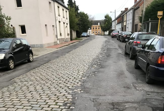 Rues pavées - rue Tour Vignoux dégradée