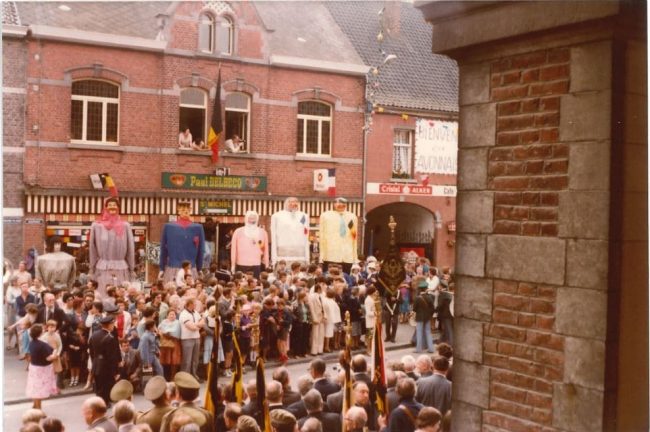 Nos géants en 1980 (Montils et Mévergnies)