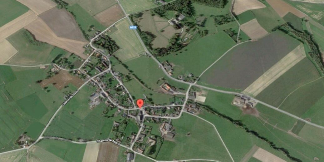 Gages – vue aérienne du village Gages - vue aérienne du village