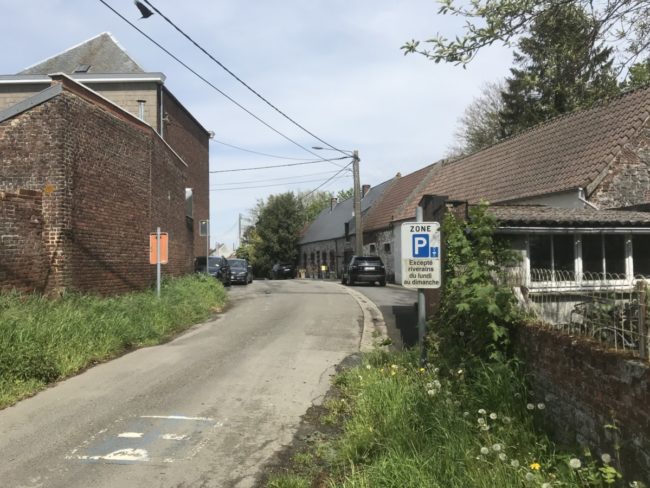Carte de stationnement – rue du berceau côté chemin de fer Carte de stationnement - rue du berceau côté chemin de fer