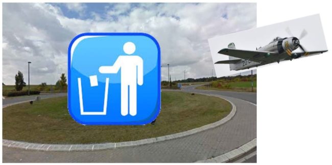 Recyparc – Rond-point de l’Avion sur la N56