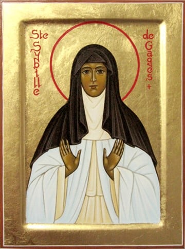 Gages aujourd'hui - une icône de St Sybille de Gages.