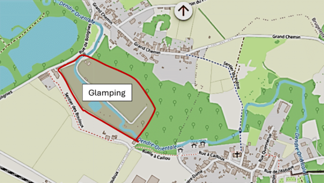 Plan du Glamping