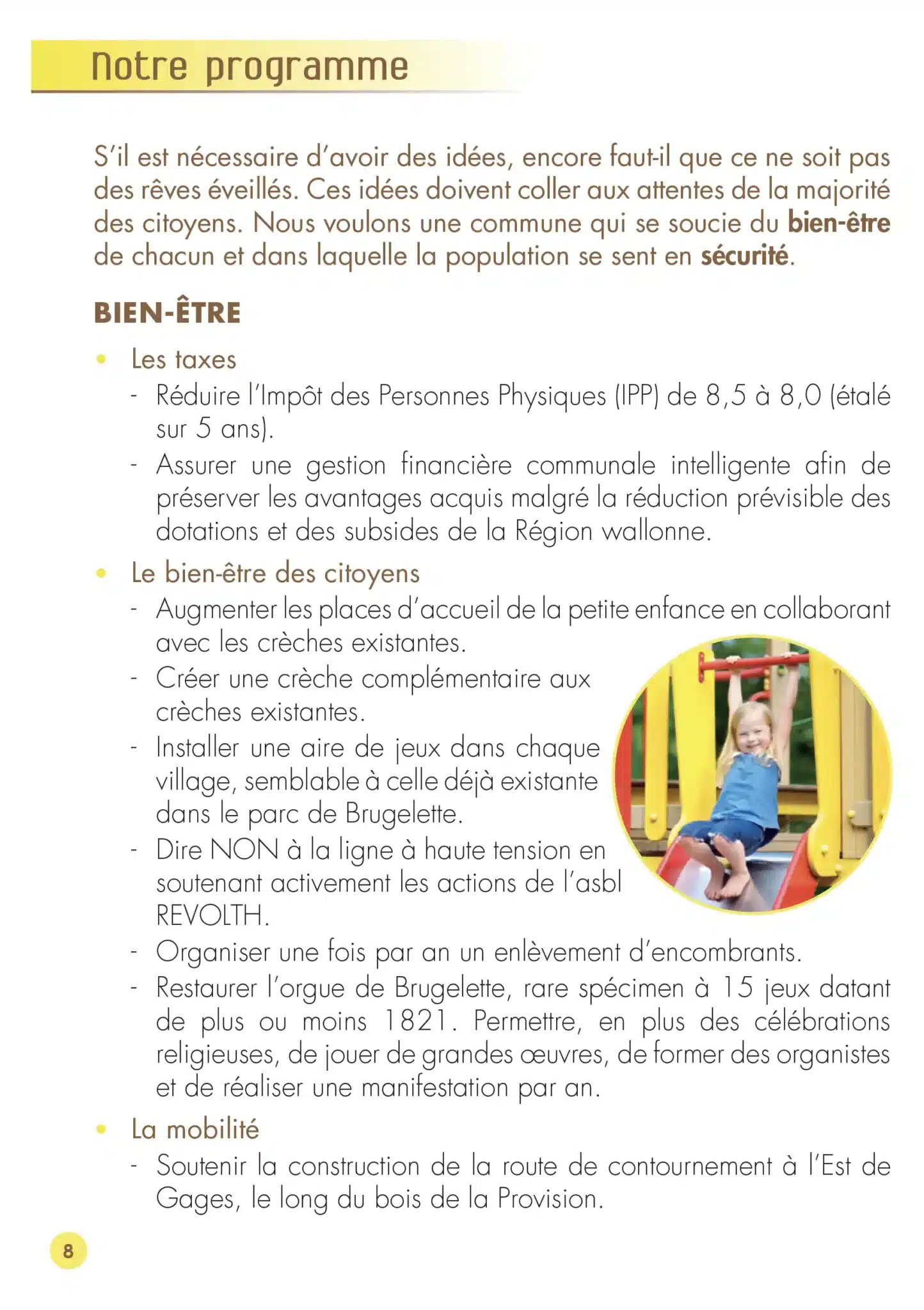 Communaux – Brochure – Programme