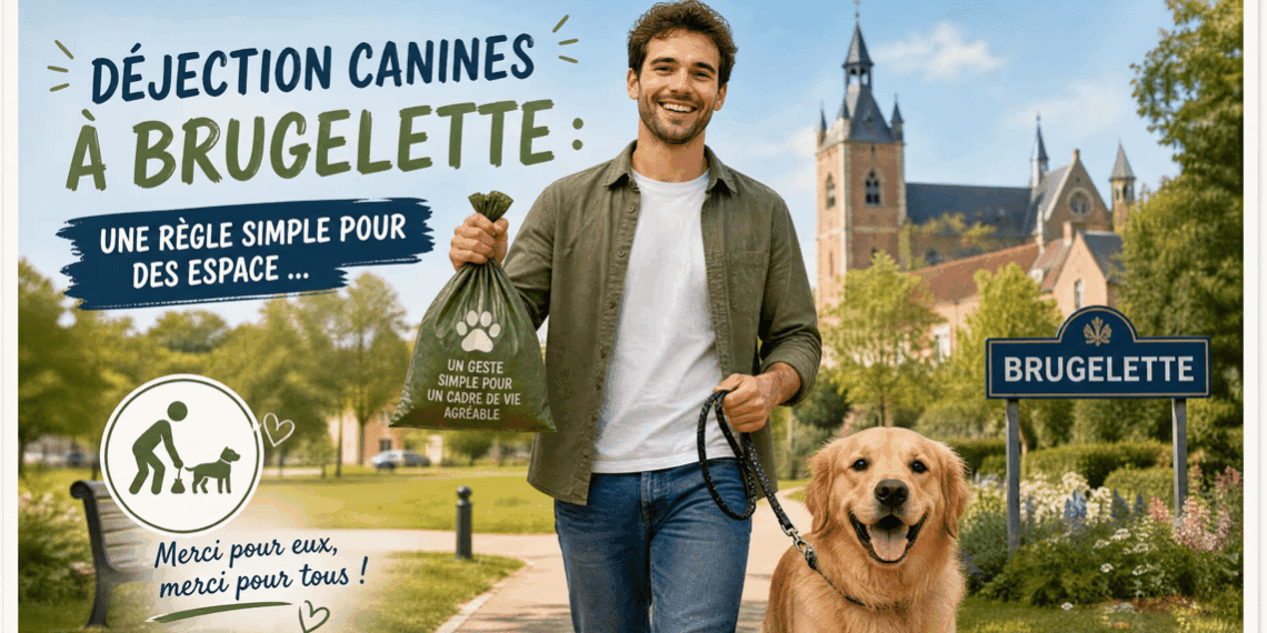 Déjections canines à Brugelette